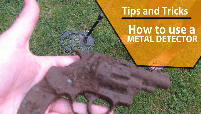 How to use a metal detector