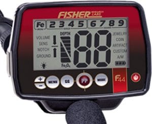 Fisher F44 display