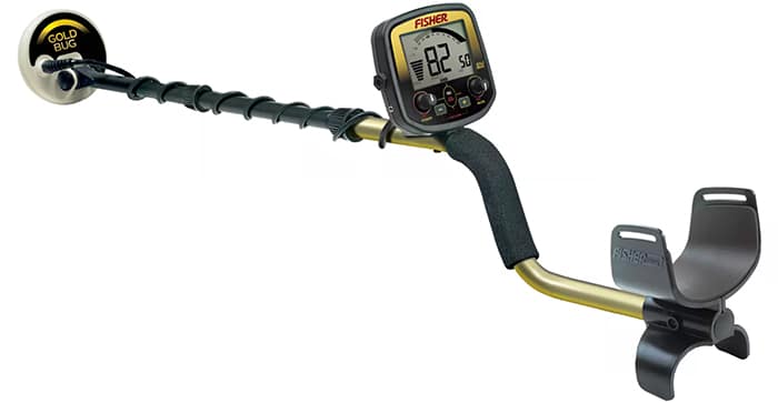 gold metal bug detector fisher basspro detectors