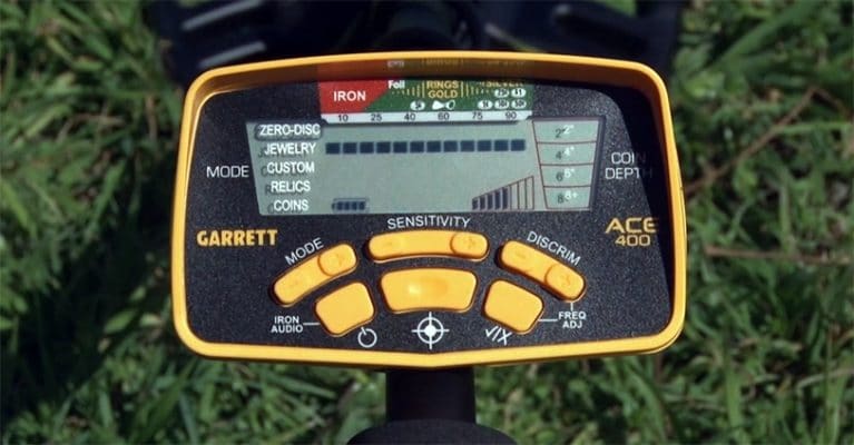 Garrett ACE 400 control box